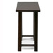 Sawhorse - Console Sofa Table - Dark Chestnut Brown