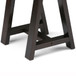 Sawhorse - Console Sofa Table - Dark Chestnut Brown