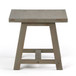 Sawhorse - End Table - Distressed Gray