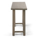 Sawhorse - Console Sofa Table - Distressed Gray