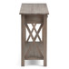 Kitchener - Console Sofa Table - Distressed Gray