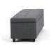 Castleford - Storage Ottoman - Slate Gray