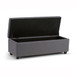 Hamilton - Storage Ottoman - Slate Gray