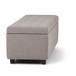 Hamilton - Storage Ottoman - Cloud Gray