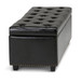 Hamilton - Storage Ottoman - Midnight Black