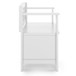 Amherst - Small Entryway Storage Bench - White