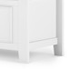 Amherst - Small Entryway Storage Bench - White