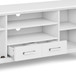Kitchener - 60" Wide TV Media Stand - White