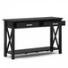Kitchener - Console Sofa Table - Black