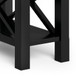 Kitchener - Narrow Side Table - Black