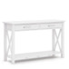 Kitchener - Console Sofa Table - White