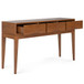 Harper - Console Sofa Table - Teak Brown