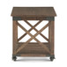 Harding - End Table - Distressed Dark Brown