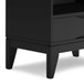 Harper - Bookcase With Storage - Black