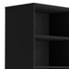 Harper - Bookcase With Storage - Black