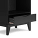 Harper - Bookcase With Storage - Black