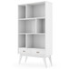 Draper - Mid Century Wide Bookcase And Storage Unit - White