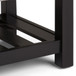 Cosmopolitan - Storage Ottoman Bench With Open Bottom - Cloud Gray