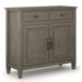 Connaught - Entryway Storage Cabinet - Farmhouse Gray