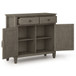 Connaught - Entryway Storage Cabinet - Farmhouse Gray