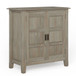 Burlington - Low Storage Cabinet - Distressed Gray