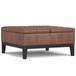 Dover - Lift Top Coffee Table Storage Ottoman - Brown