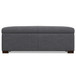 Gabbie - Rectangular Storage Ottoman - Gray