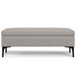 Rebecca - Large Coffee Table Storage Ottoman With Lift Up Lid - Gray