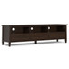 Warm Shaker - Low TV Media Stand - Brown