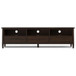 Warm Shaker - Low TV Media Stand - Brown