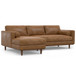 Morrison - Left Sectional Sofa - Brown