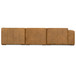 Rex - Right Sectional Sofa And Ottoman - Sienna