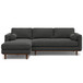Morrison - Left Sectional Sofa - Charcoal Gray