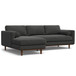 Morrison - Left Sectional Sofa - Charcoal Gray