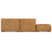 Rex - Left Sectional Sofa And Ottoman - Sienna