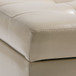 Cosmopolitan - Storage Ottoman - Satin Cream