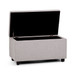 Cosmopolitan - Storage Ottoman - Cloud Gray