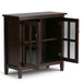 Warm Shaker - Low Storage Cabinet - Tobacco Brown