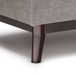 Owen - Tray Top Small Coffee Table Storage Ottoman - Distressed Gray