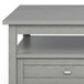 Warm Shaker - Coffee Table - Fog Gray