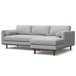 Morrison - Right Sectional Sofa - Mist Gray