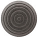 Vivienne - Round Pouf - Gray