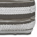Sommer - Square Pouf - Natural / Taupe Gray