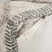 Sweeney - Square Pouf - Gray / Natural
