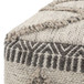 Sweeney - Square Pouf - Gray / Natural