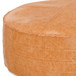 Brody - Round Coffee Table Pouf - Distressed Brown