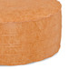 Brody - Round Coffee Table Pouf - Distressed Brown