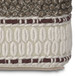 Grady - Square Pouf - Earth Tone Brown