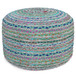 Margo - Round Pouf - Green
