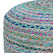 Margo - Round Pouf - Green